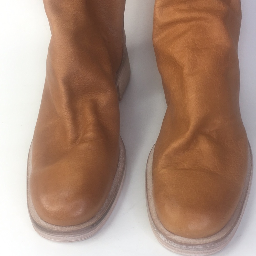 Free people boots 8.5 Elle block heel slouchy - Picture 2 of 8